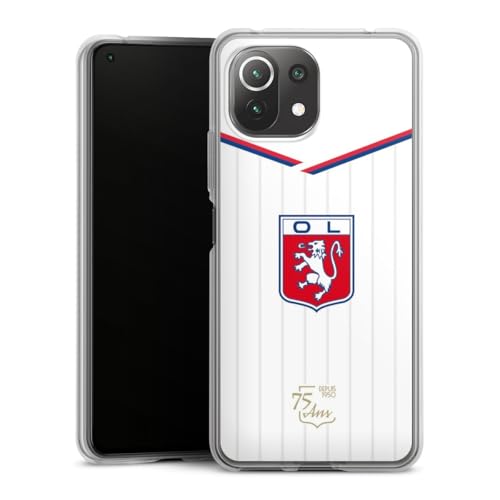 Coque Xiaomi Mi 11 Lite 5G Olympique Lyonnais DeinDesign en silicone souple
