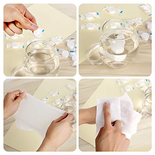 FLAIGO - Asciugamano compresso usa e getta