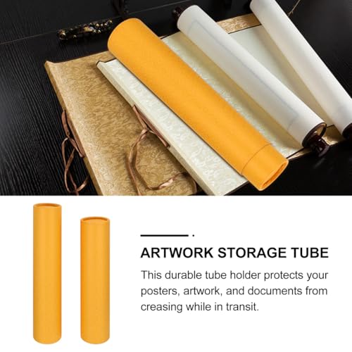 FOMIYES Posterrolle 100cm Erweiterbare Posterr?hrchen Kartondokumente Rohre Tragbare - Papier- Rohrhalter- - Speicher- R?hrchen für Map- Blueprints Zeichnungen Kunstwerke Mindmemo Posterrolle