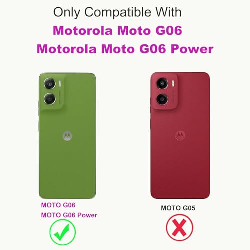 Étui pour Motorola Moto G06 protégeant l'écran et rangeant vos cartes zippées - 2