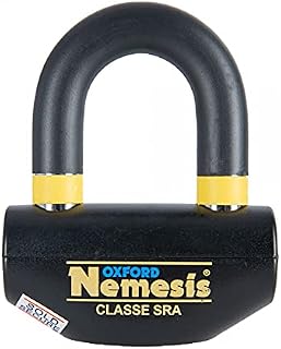 Oxford Nemesis High Security Padlock OF47 Sold Secure Gold