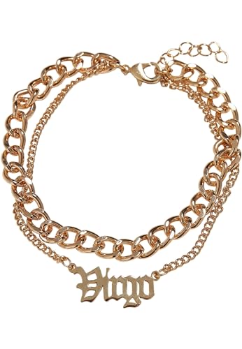 Urban Classics Zodiac Golden Anklet Virgo Frauen Fusskette goldfarben S-M