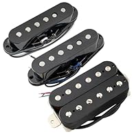 Fits Strat style electric guitar, neck/middle/bridge position. Recommended for Blues, Rock, Classic Rock. Uncovered bridge 8.8K humbucker, featuring Alnico 5 magnets, sounds warm, sweet but slightly rude, with great sustain and a bright top end. Offe...