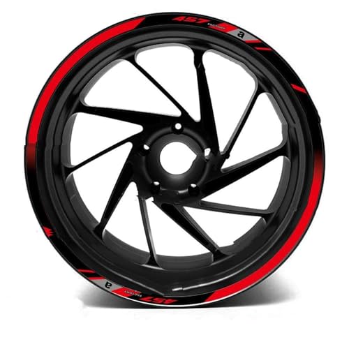 Autocollants roue moto pour jante RS457 lors de vos sorties nocturnes