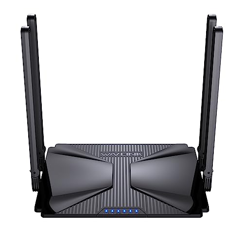 WAVLINK AX3000 Routeur WiFi 6 Dual Band 2.4G/5G 3000Mbps - pour Jeu/VR Pro, Réseau Mesh Intégral,...