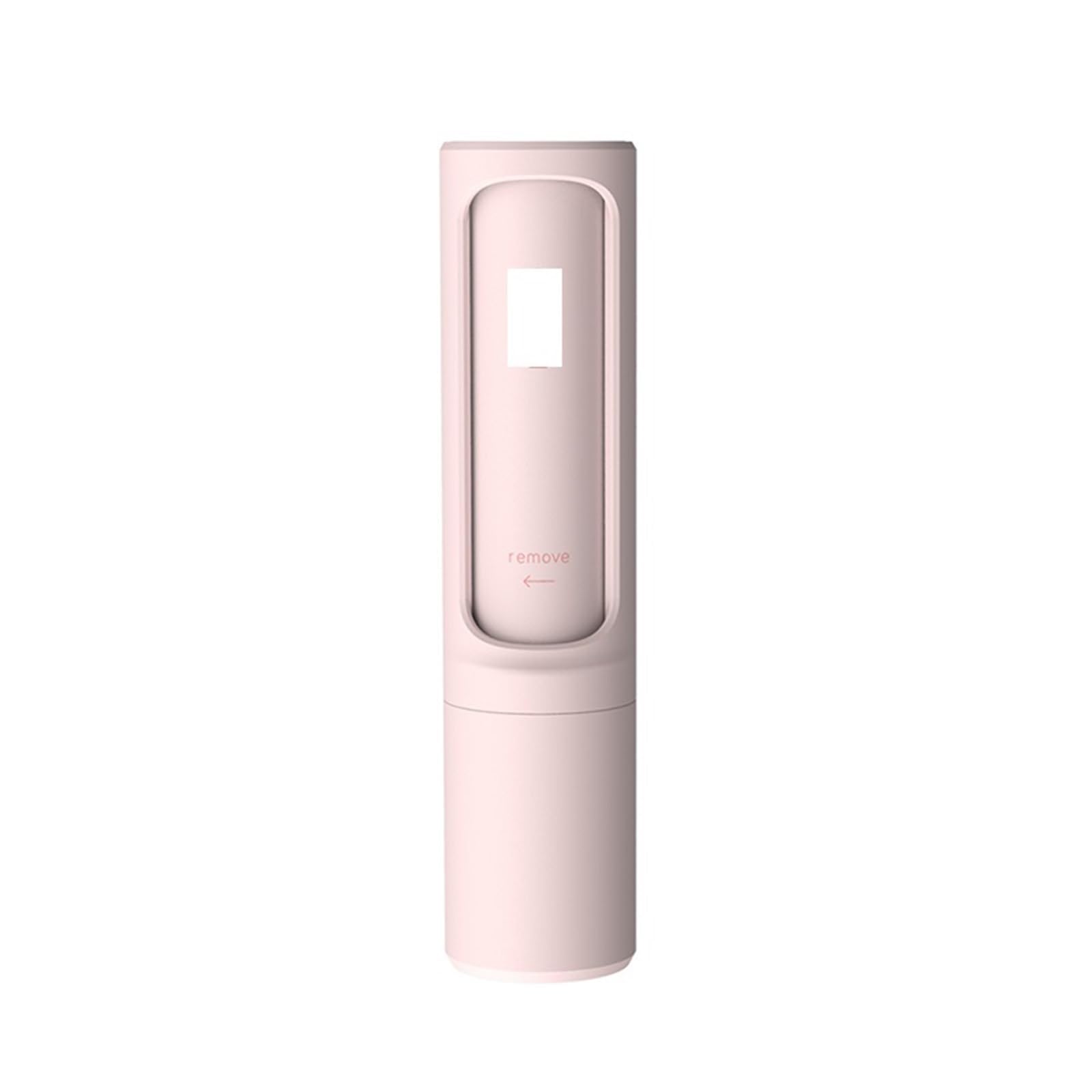 Lint Roller Reusable Pet Hair Remover Brush Lint Roller Self Cleaning Cat Dog Fur Dust Removal For Clothes Portable Effective(Pink)