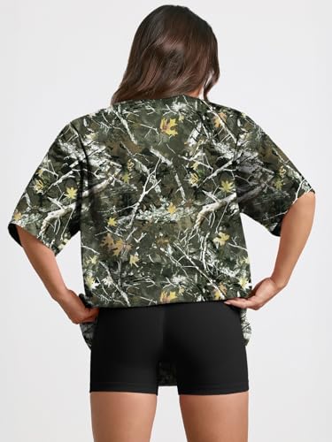 Image of Trendy Queen Womens Oversized T-Shirts Short Sleeves Workout Tops | Casual Summer Gym Tees Plus Size Fashion Clothes 2026