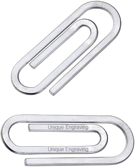 FaithHeart Can Engrave - Clip de dinero para hombre, acero inoxidablechapado en oro, tarjetero minimalista para tarjetas, clips personalizados