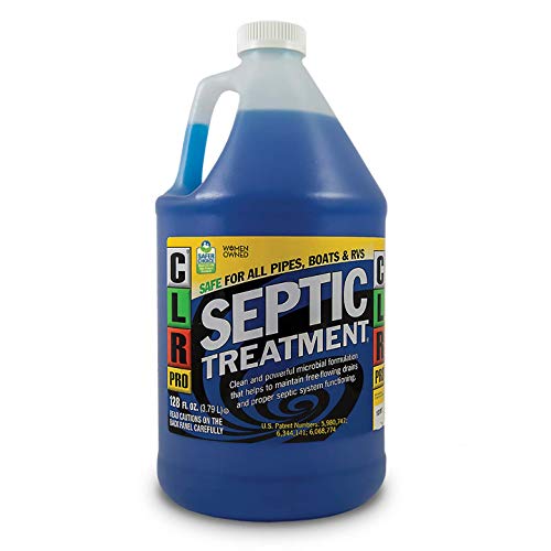 CLR PRO Septic Treatment, Preventative Maintenance Microbial Formula, 1 Gallon Bottle