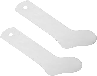 EXCEART 2pcs Metal Sock Jig Heat Press Sock Jig Hockey Style Aluminum Sock Dye Sublimation Printing Socks Jigs DIY Accessory