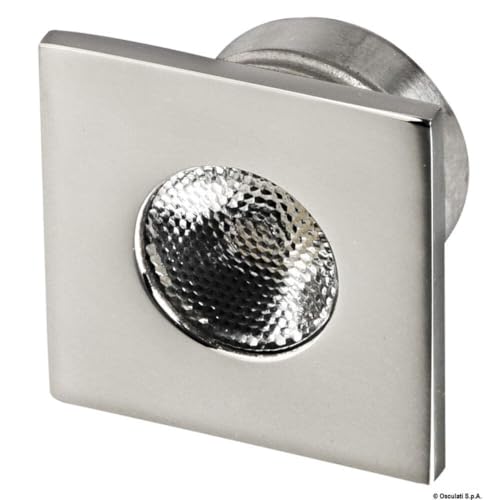 Lumière courtoisie LED OSCULATI blanche 12/24V 3W, l'élégance marine