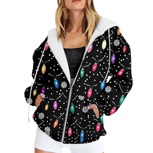 Sweat à capuche homme veste polaire coupe décontractée zippée imprimée