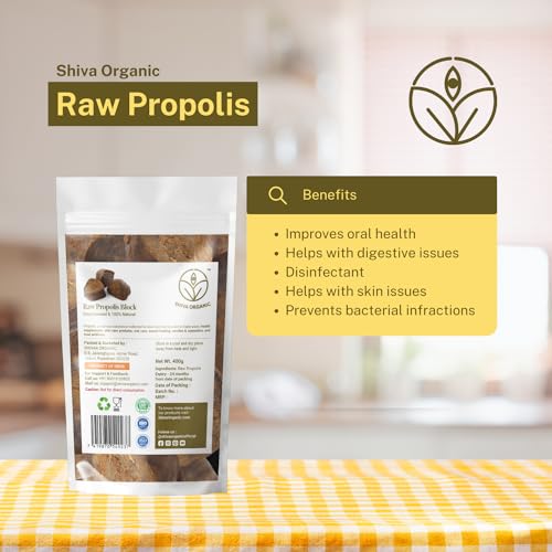 Image of Shiva Organic Propolis - Raw & Unprocessed (400 g)