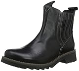Echt FLY London Damen Ralt541fly Chelsea Boots, Schwarz (Black 000), 38 EU