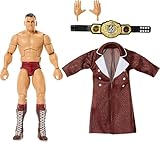Mattel WWE Elite Action Figure & Accessories, Series #121, 6-inch Collectible Gunther with 25 Articulation Points & Swappable Hands