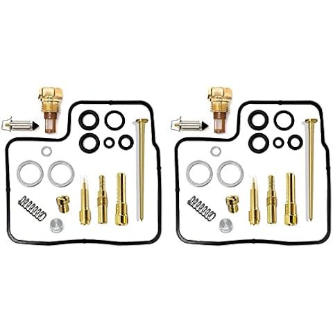 Motorcarb For Honda GL1200 Shadow 700 750 1100 VT700C VT750C VT1100C Carburetor Carb Rebuild Repair Kit, 2-Set Cover