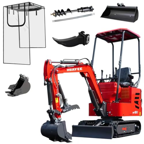 HY12C 1.2 Ton Mini Excavator 4-in-1 Kit
