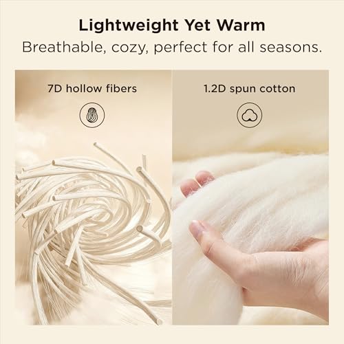 Bedsure Comforters King Size -Duvet Insert Black/Grey Down Alternative Comforter Quilted All Season Duvet with Tabs - Machine Washable (Black/Grey,King 90x102 Inches)