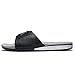 NIKE Jordan Hydro III Retro Black/Metallic Silver/White Men's Sandal Size 10