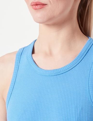 Tommy Hilfiger Damen Kleid Midi Dress Slim Fit, Blau (Blue Spell), XS – Ansicht 4