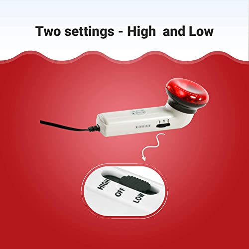 Portable Red Light Therapy Infrared Heating Wand By Infarex, Handheld Heating Lamp With Replacement Red Light Bulb, Provides Targeted Relief For Muscle Pain And Increased Blood Circulation #TOP2