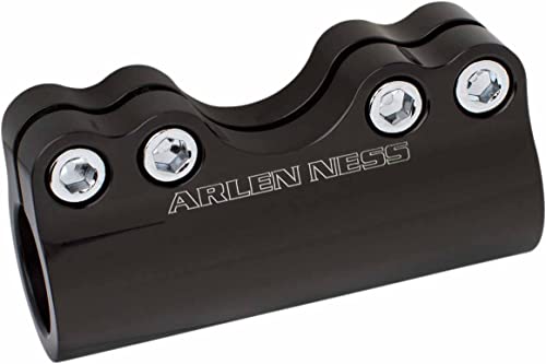 Arlen Ness Modular Billet Handlebar Clamp Black 1-1/4 08-052