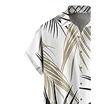 Hawaiian Shirts for Men Loose Short Sleeve Mens Beach Shirts Resort Casual Shirts - Image 4