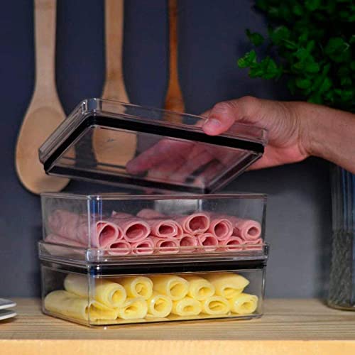 Pote Porta Frios, Paramount, Hermético, Lumini, Retangular, 770 ml