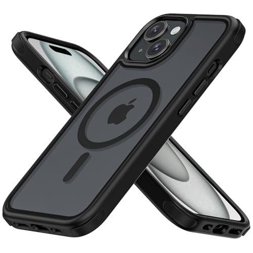 Coque iPhone 15 magnétique antichoc pour éviter les rayures au quotidien