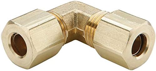 Dixon 1/8" Brass Union Elbow Compression Fitting (165C-02)