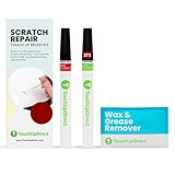 TouchUpDirect Auto Scratch Repair Brush Kit – Compatible with Toyota 3T3 Ruby Flare Pearl Exact Match Auto Paint Kit with Car Color and Clearcoat, for Repainting and Car Paint Touch Up, Scratch Repair Kit