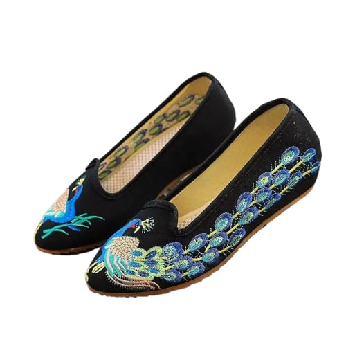 Chaussures plates anti-transpiration en toile respirante taille 40