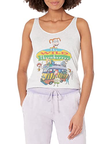 Camisa Nickelodeon para mujer camiseta retro group shot dibujos animados