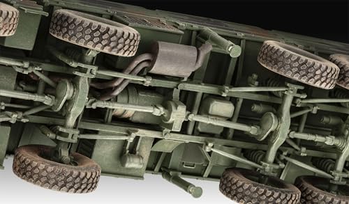 Revell 03367 Man 10t Milgl 8x8 Truck Maßstab 1:35 – ungebautes/unlackiertes Plastikmodellbausatz