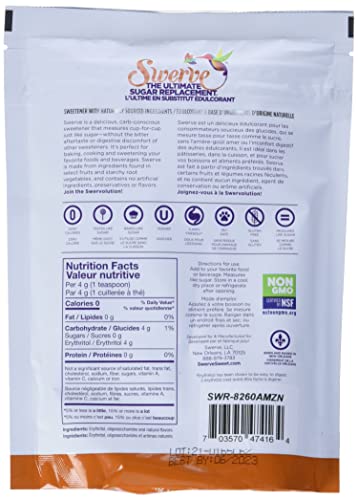 Swerve Sweetener, Granular, 12 Ounce (Pack Of 2) #TOP3