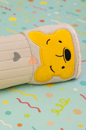 Image of DIVYAM Kids Bath Towel - 425 GSM Soft Microfiber Towel for Newborns, Toddlers & Kids - Lightweight & Absorbent - Bear Print - Grey Color - 120 x 60 CM - Travel Friendly - Set of 1