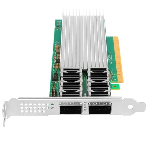 Tarjeta de Red 100 GbE Vogzone Intel E810 Dual QSFP28 PCIe 4.0 x16 para Linux y Windows Server 4