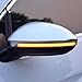 Produktbild für Golf VII 7 / Golf Sportsvan 2014-2019 / Touran 2 2016-2019 Dynamische sequentielle Blink LED Seitenmarkierung Rückspiegel Blinkerleuchte