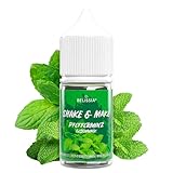Belissia Shake and Make - Geschmack Pfefferminz Refill - 30ml hochdosiertes Lebensmittelaroma - zum Nachfüllen - Für Backen, Speisen, Getränke, Shakes, DIY & Raumduft - Vegan & ohne Zusatzstoffe