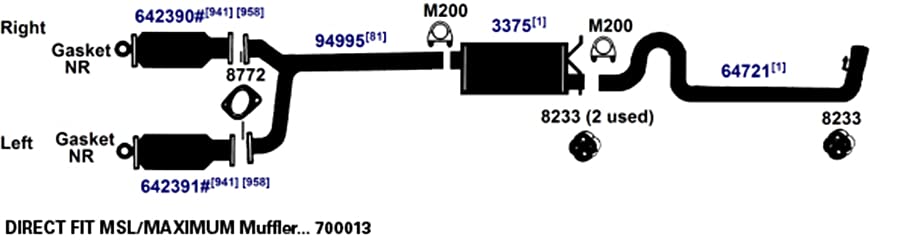 Image of AP Exhaust Products 94995 Exhaust Pipe