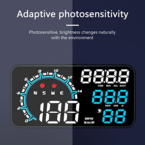 Liiiyuan G11 Digital Speedometer For Car, Heads Up Display For All Cars #TOP6
