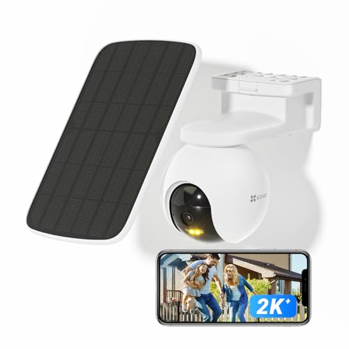 Caméra Extérieure EZVIZ HB8 2K - Motorisée - Batterie 10400mAh - Wi-Fi