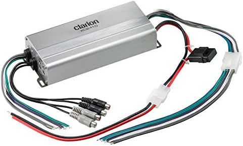 Clarion XC2410 400W Peak Ultra Compact 4/3/2 Channel XC Series Micro Class D Marine Amplifier