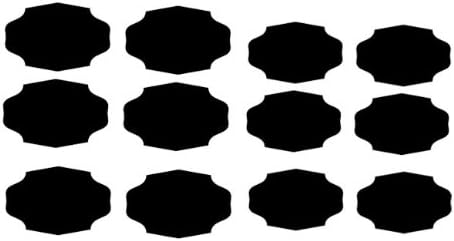 Chalkboard Labels Set of 12 Peel and Stick Style B