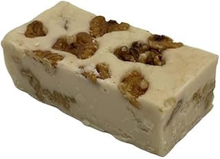 Uncle Butch's Fudge - Creamy and Smooth Vanilla Walnut - Decadent and Delicious Handcrafted Fudge (16oz)