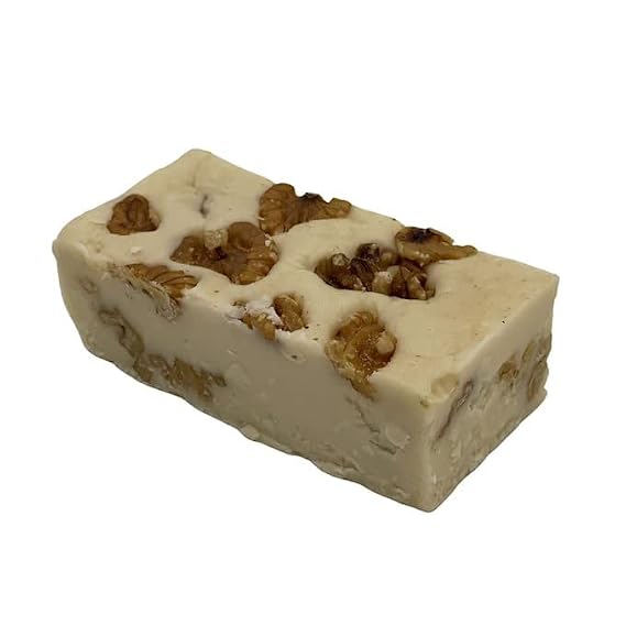 Uncle Butch's Fudge - Creamy and Smooth Vanilla Walnut - Decadent and Delicious Handcrafted Fudge (24oz)