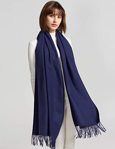 Maamgic 3703056042400 Womens Large Soft Cashmere Feel Pashmina Shawls Wraps Light Scarf thumb #3
