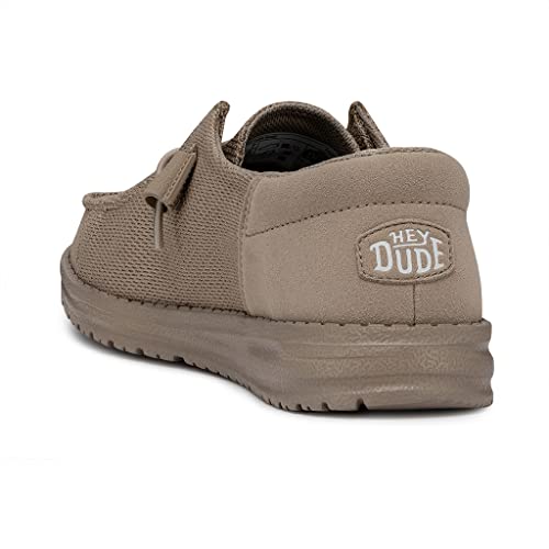 HEYDUDE Women's Wendy Funk Mono Caramel Size 5 | Women's Shoes | Women's Slip On Shoes | Comfortable & Light-Weight
