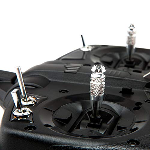 Spektrum DX6e 6-Channel DSMX 2.4GHz RC Radio Transmitter Only (No Receiver) with 250 Model Memory | Telemetry | Wireless Trainer Link, SPMR6655 , Black