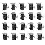 Rangement flexible : grâce à la conception polyvalente des supports d’étagères, vous pouvez repositionner les étagères pour y ranger vaisselle, livres et autres objets à l’aide des supports inclus (supports d’étagères, chevilles de 6 mm)